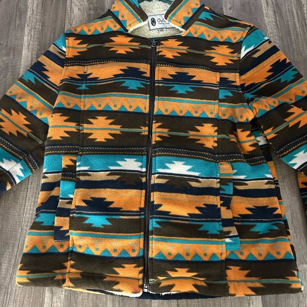 Colorful Patterned Jacket - Picture 2 of 2
